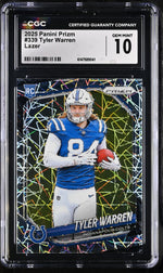 2025 Prizm #339 Tyler Warren CGC 10