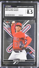2022 Topps Finest #28 Shohei Ohtani CGC 8.5