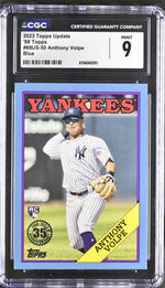 2023 Topps #88US-50 Anthony Volpe 35th Anniversary CGC 9