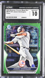 2023 Bowman Chrome #BCP-225 Jasson Dominguez Mega Box /99 CGC 10
