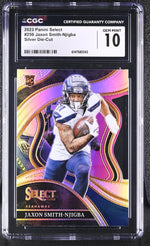 2023 Select #259 Jaxon Smith-Njigba Silver Die-Cut CGC 10