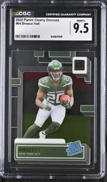 2022 Clearly Donruss #64 Breece Hall Rated Rookie CGC 9.5