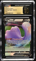 2021 Shining Fates #050/072 Ditto V CGC 10