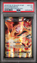 2016 Pokemon XY Black Star Promo Red and Blue Collection Charizard Ex #XY121 PSA 5
