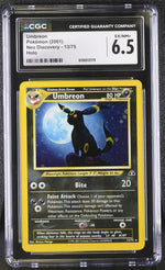 2001 Pokemon #13/75 Umbreon Neo Discovery CGC 6.5