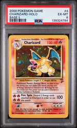 2000 Pokemon Base Set 2 Holo Charizard #4 PSA 6