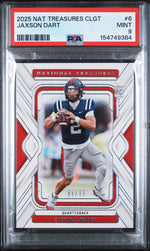 2025 National Treasures Collegiate Jaxson Dart #6 /99 PSA 9