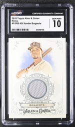 2018 Allen & Ginter #FSRB-XB Xander Bogaerts Allen & Ginter Relics CGC 10
