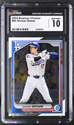 2024 Bowman Chrome #85 Shohei Ohtani CGC 10