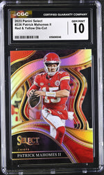 2023 Select #226 Patrick Mahomes II Club Level CGC 10
