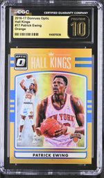 2016 Donruss #17 Patrick Ewing Hall Kings /199 CGC 10