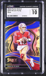 2023 Select #293 Brock Purdy Club Level /99 CGC 10