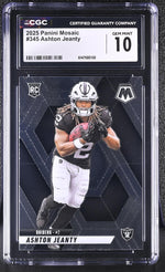 2025 Mosaic #345 Ashton Jeanty CGC 10