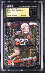 2025 Prizm #365 Dylan Sampson Lazer CGC 10