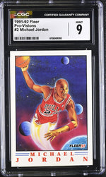 1991 Pro-Visions #2 Michael Jordan 2 CGC 9