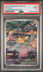 2023 Pokemon Scarlet and Violet 151 Illustration Rare Pikachu #173 PSA 9