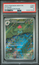 2023 Pokemon Scarlet and Violet 151 Illustration Rare Ivysaur #167 PSA 9