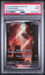 2023 Pokemon Scarlet and Violet 151 Illustration Rare Charmander #168 PSA 9