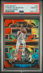 2023 Panini Select Prizms Tie Dye Tyrese Haliburton #29 PSA 10