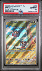 2023 Pokemon Scarlet and Violet 151 Illustration Rare Tangela #178 PSA 10