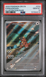 2025 Pokemon Scarlet and Violet Destined Rivals Illustration Rare Kangaskhan #204 PSA 10