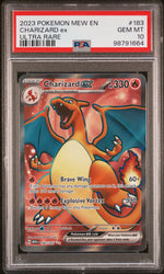 2023 Pokemon Scarlet and Violet 151 Ultra Rare Charizard Ex #183 PSA 10