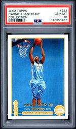 2003 Topps Collection Carmelo Anthony #223 PSA 10