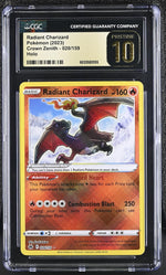 2023 Crown Zenith #020/159 Radiant Charizard Holo CGC 10