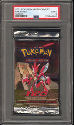 2001 Pokemon Neo Discovery Pack Scizor Unlimited PSA 9