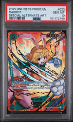 2025 One Piece the Best Premium Booster Volume 2 Special Alternate Art Carrot #OP08023 PSA 10