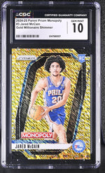 2024 Prizm #3 Jared McCain Monopoly /500 CGC 10