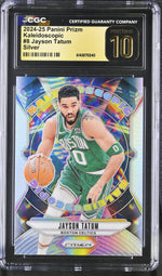 2024 Prizm #8 Jayson Tatum Kaleidoscopic CGC 10
