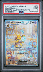 2023 Pokemon Scarlet and Violet 151 Special Illustration Rare Alakazam Ex #201 /165 PSA 9