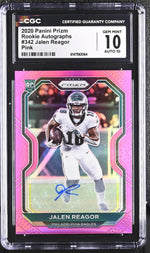 2020 Prizm #342 Jalen Reagor Rookie Autographs Auto CGC 10