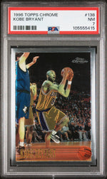 1996 Topps Chrome Kobe Bryant #138 PSA 7