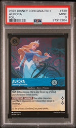 2023 the First Chapter English Cold Foil Aurora #139 PSA 9