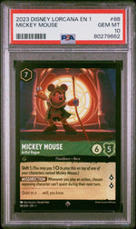 2023 Disney Lorcana Mickey Mouse #88 PSA 10