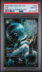 2025 One Piece Card Game Legacy of the Master Special Alternate Art Lim #OP09-037 /151172753 PSA 10