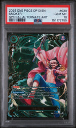 2025 One Piece Carrying On His Will Special Alternate Art Smoker #OP10-030 PSA 10