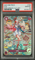 2023 One Piece Awakening of the New Era Special Alternate Art Uta #OP02-120 PSA 10
