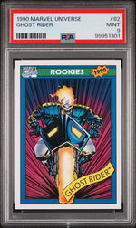 1990 Marvel Universe Ghost Rider #82 PSA 9