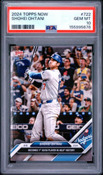 2024 Topps Now Shohei Ohtani #722 /653737 PSA 10
