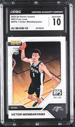 2023 Instant #RPS-1 Victor Wembanyama RPS First Look 1 CGC 10