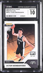 2023 Panini Instant #RPS-1 Victor Wembanyama RPS First Look 1 CGC 10