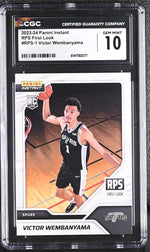 2023 Instant #RPS-1 Victor Wembanyama RPS First Look 1 CGC 10