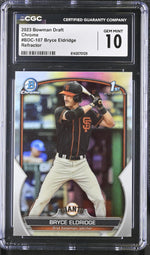 2023 Bowman #BDC-107 Bryce Eldridge CGC 10