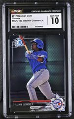 2017 Bowman Chrome #BDC-150 Vladimir Guerrero Jr. Bowman Draft CGC 10