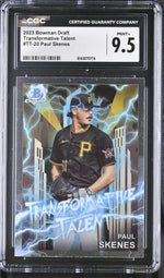 2023 Bowman Chrome #TT-20 Paul Skenes Transformative Talent CGC 9.5
