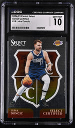 2024 Select #16 Luka Dončić Select Certified CGC 10