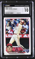 2023 Topps #600 Shohei Ohtani Series Two CGC 10